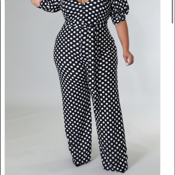Pants - Polka dot jumpsuit size 1x
